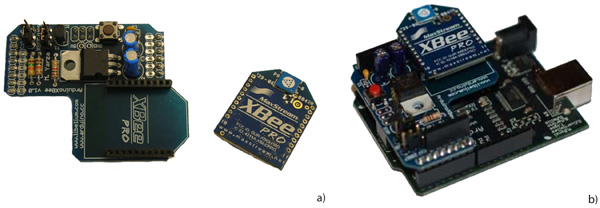 Libelium's XBee shield allows MaxStream's XBee/XBee-Pro Libelium’s XBee shield